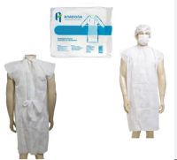 Imagem de AVENTAL PROCEDIMENTO SEM MANGA - SOFT - BRANCO - 10 UN Lote: 210-25 Fab:10/2025 Val:10/2027